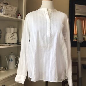 Pure White Embroidered Blouse